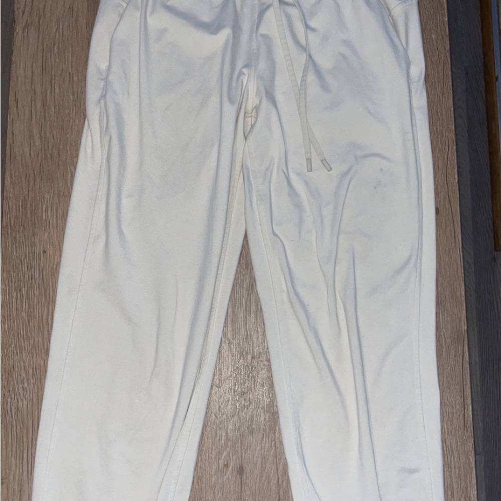 Lululemon Athletica Cream Jogger Pants